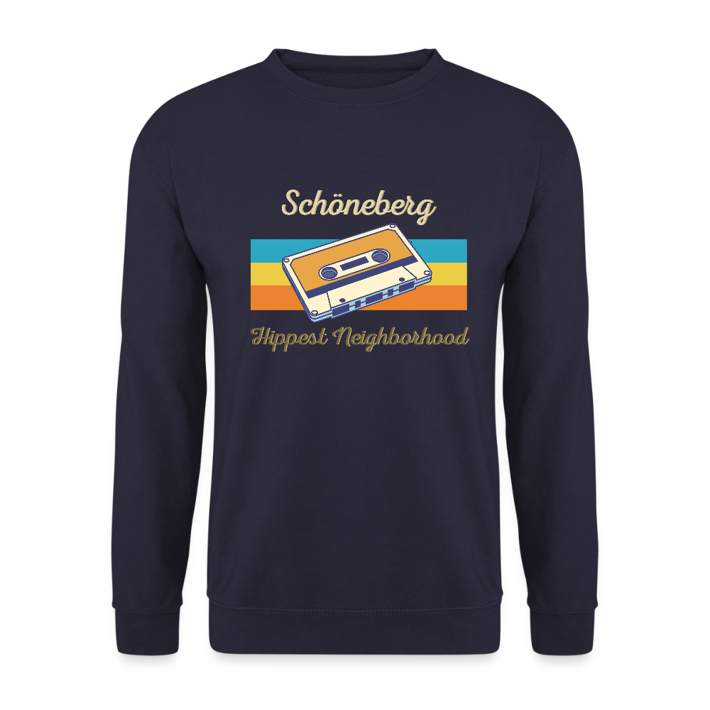 Schöneberg Hippest Neighborhood - Unisex Pullover - Navy