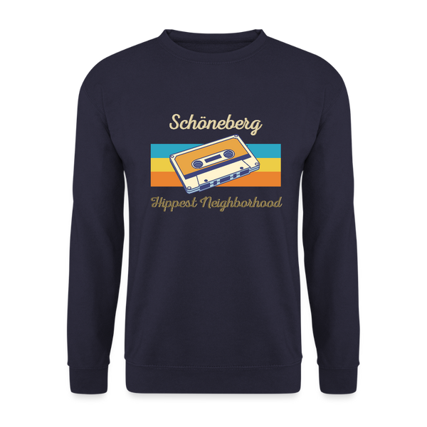 Schöneberg Hippest Neighborhood - Unisex Pullover - Navy