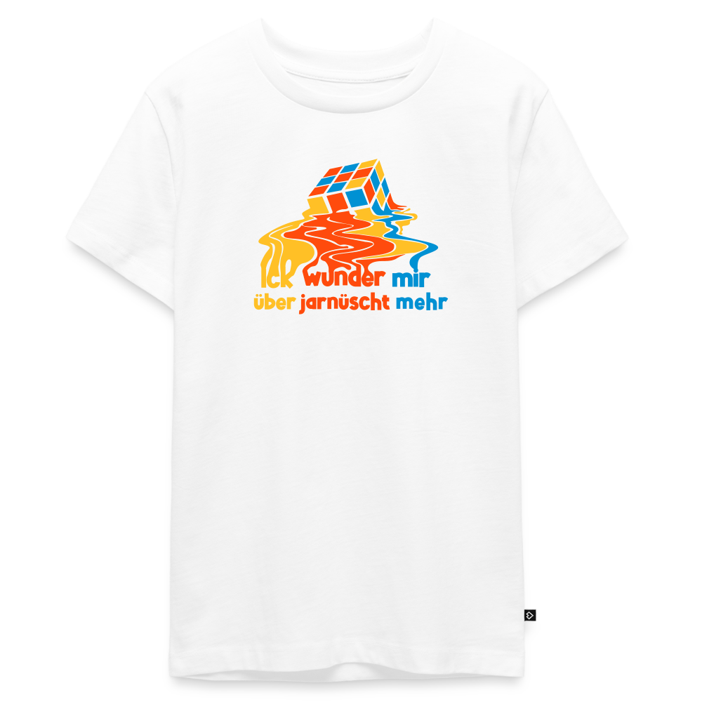 Ick Wunder Mir - Teenager Premium T-Shirt - Weiß