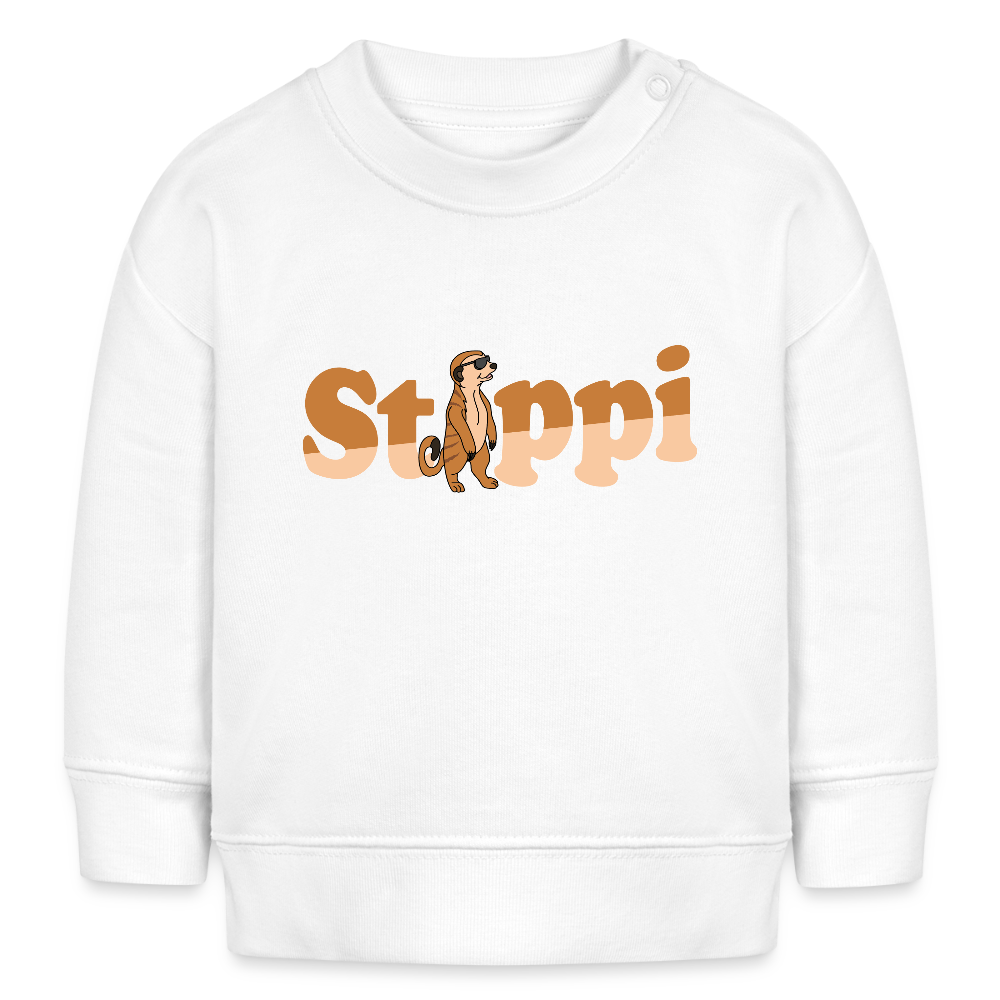 Stippi - Baby Bio Pullover - Weiß