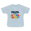 Super Hero - Baby T-Shirt - Hellblau
