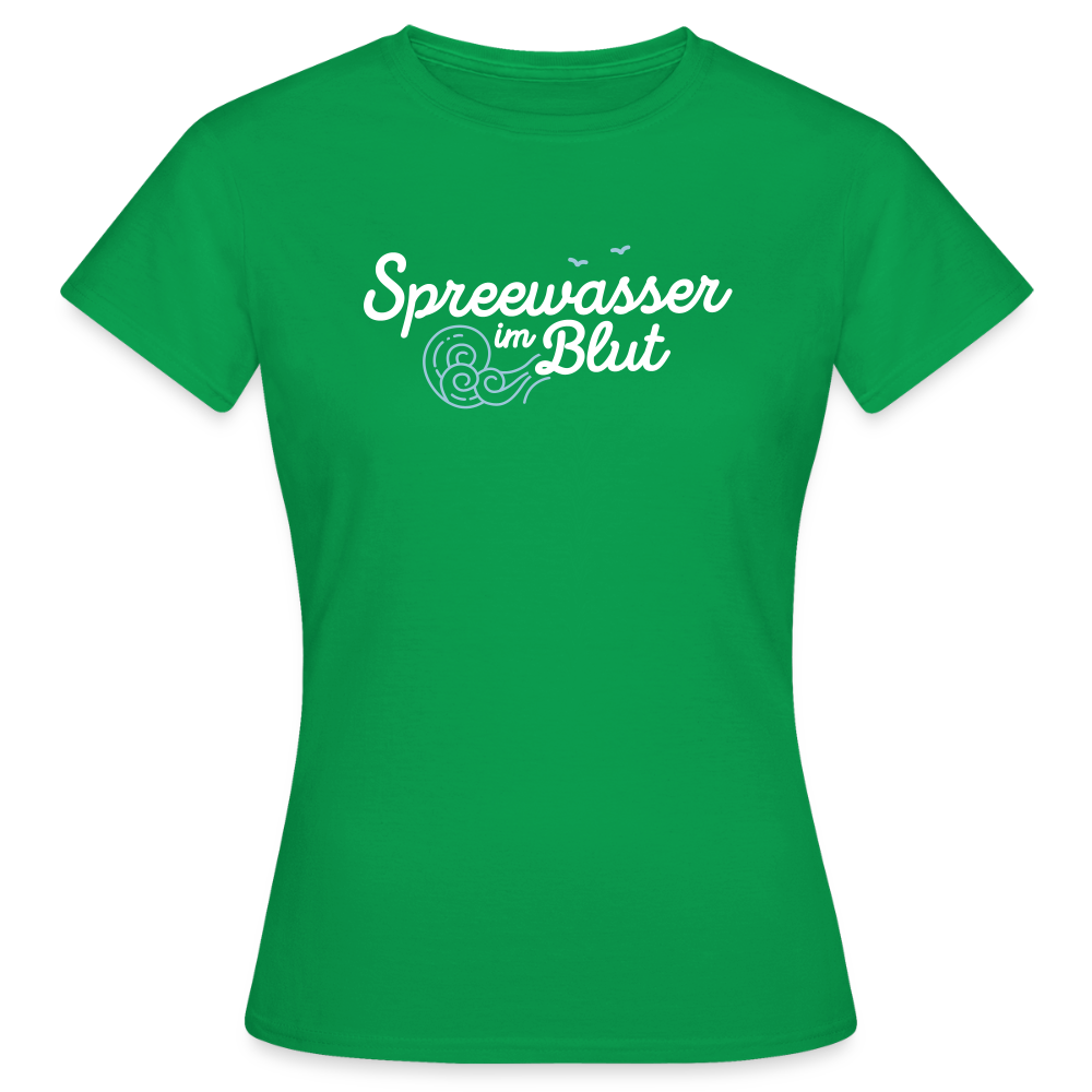 Spreewasser im Blut - Frauen Premium T-Shirt - Kelly Green