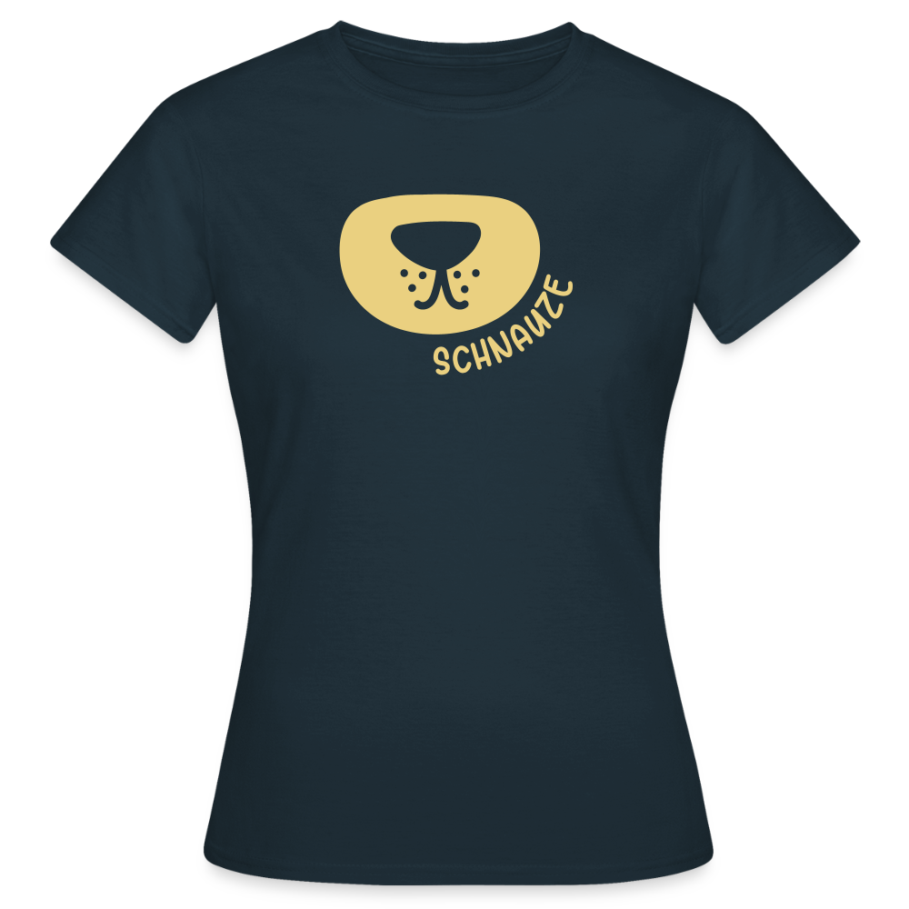Schnauze - Frauen Premium T-Shirt - Navy