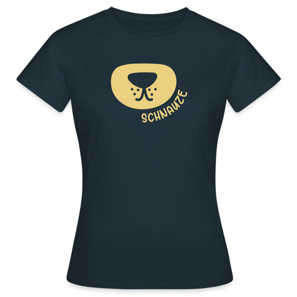 Schnauze - Frauen Premium T-Shirt - Navy