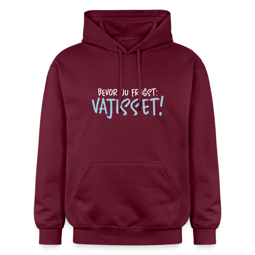 Bevor du fragst - Hoodie - Maroon