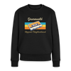 Grunewald Hippest Neighborhood - Frauen Premium Pullover - Schwarz