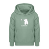 Flitzpiepe - Teenager Hoodie - Graugrün
