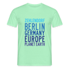 Zehlendorf Planet Earth - Männer Premium T-Shirt - Mintgrün