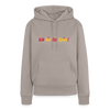 Ick bin dit Spiel! - Frauen Premium Hoodie - Taupe