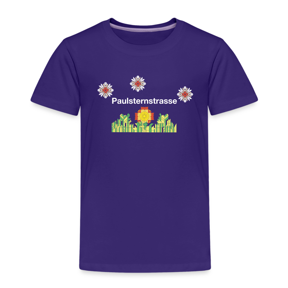 Paulsternstrasse - Kinder Premium T-Shirt - Lila