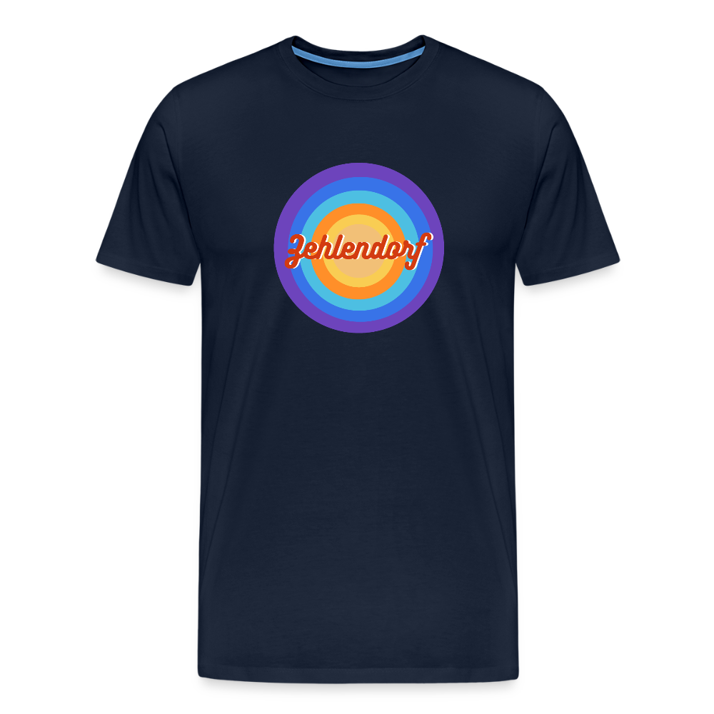 Zehlendorf retro - Männer Premium T-Shirt - Navy