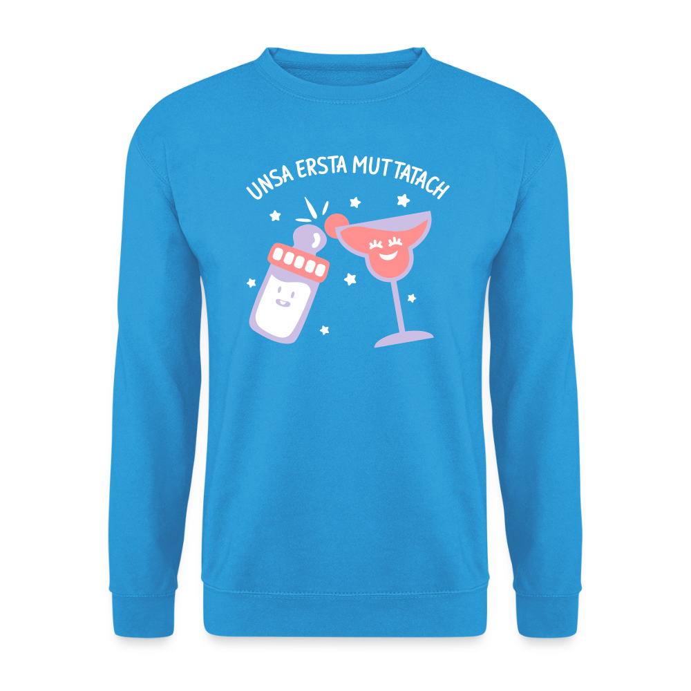 unsa ersta Muttatach - Unisex Pullover - Meeresblau