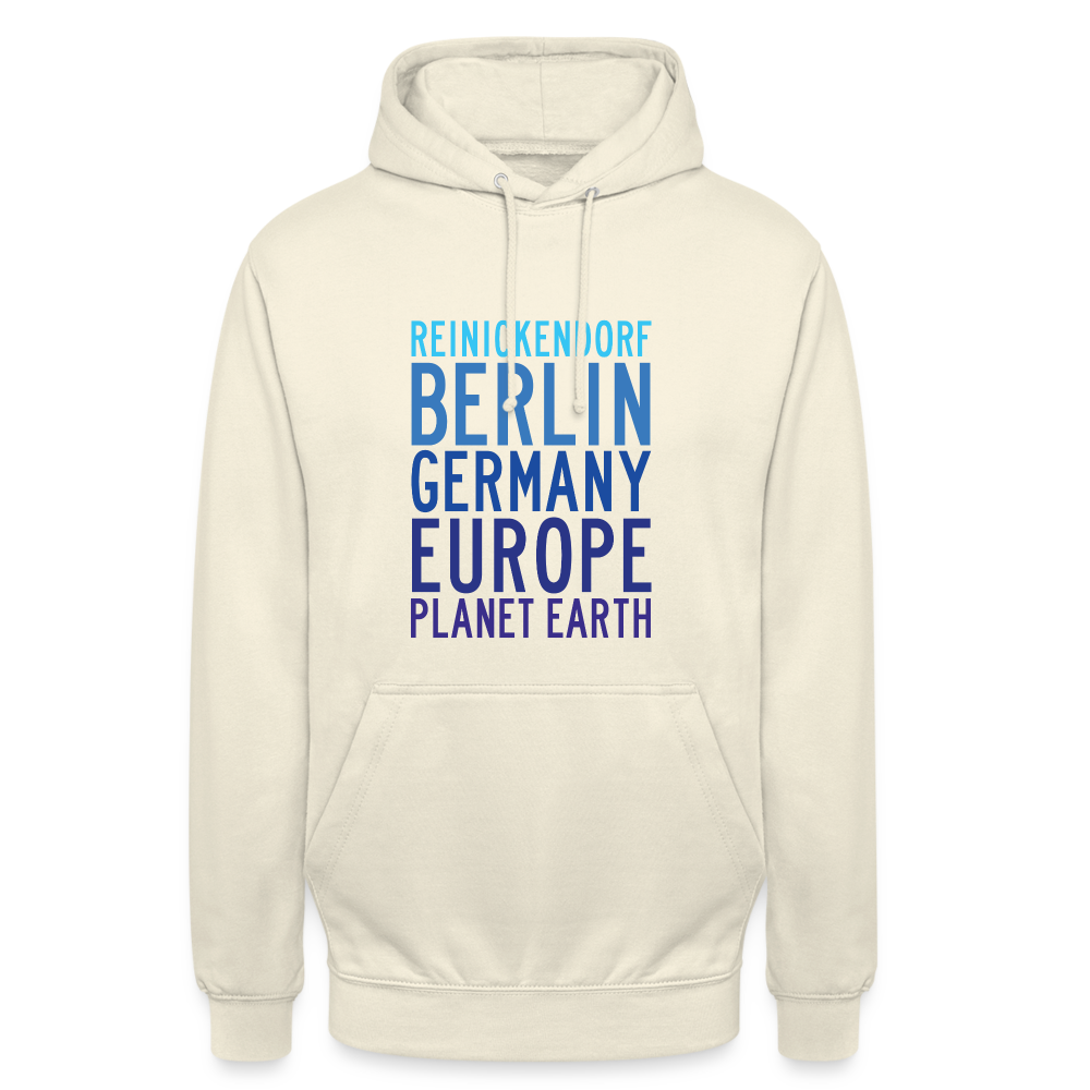 Reinickendorf Planet Earth - Unisex Hoodie - Vanille-Milchshake