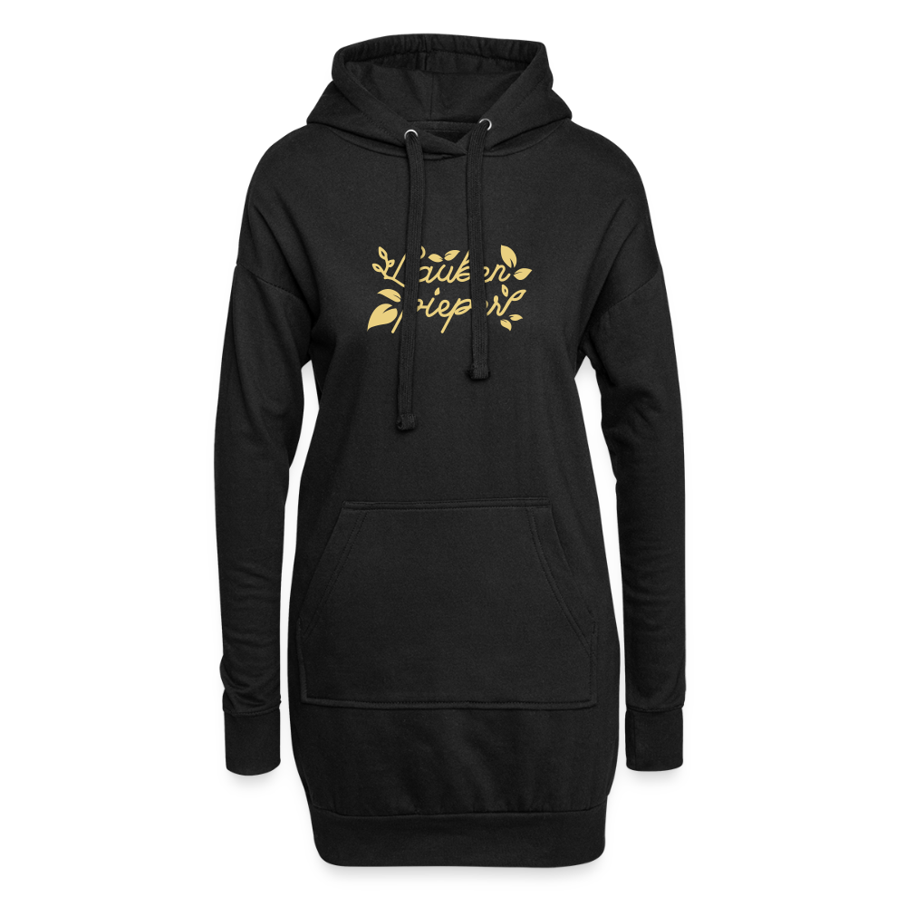 Lauben pieper - Hoodie-Kleid - Schwarz