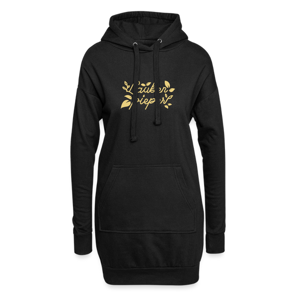 Lauben pieper - Hoodie-Kleid - Schwarz