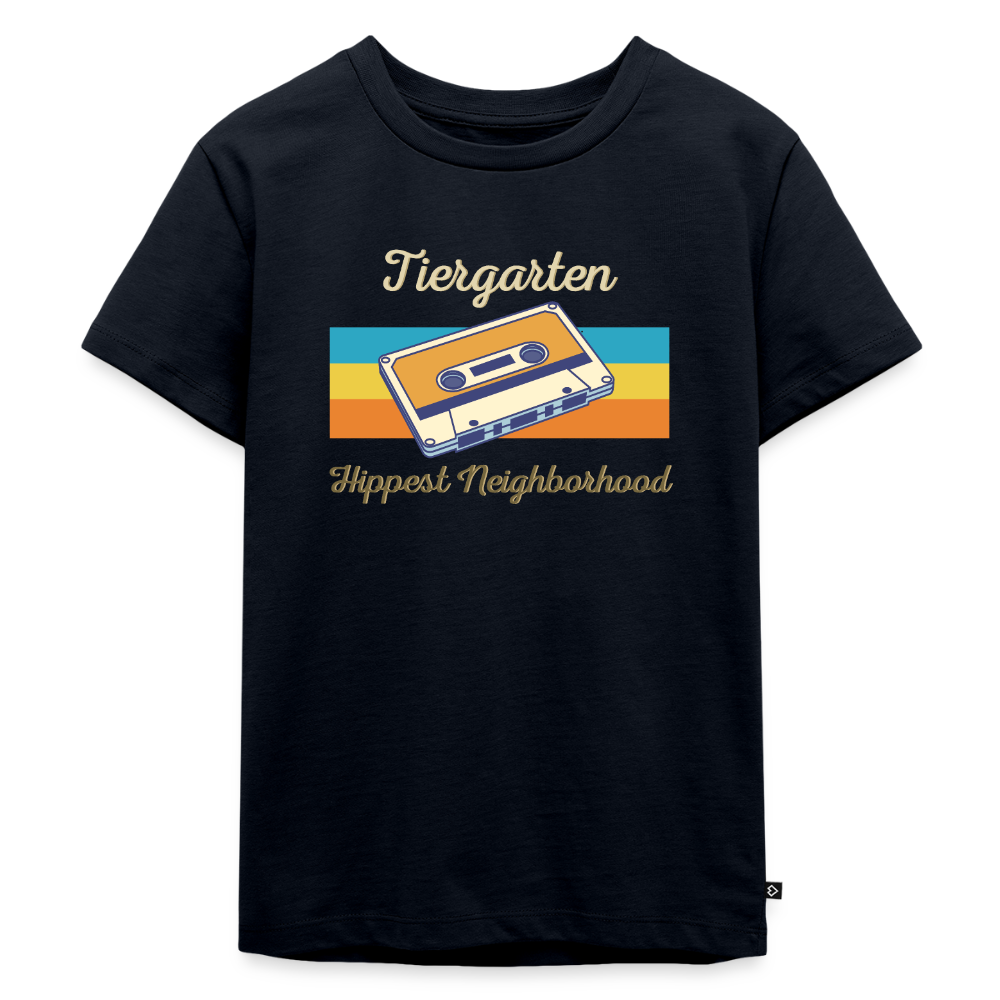 Tiergarten Hippest Neighborhood - Kinder Premium T-Shirt - Navy