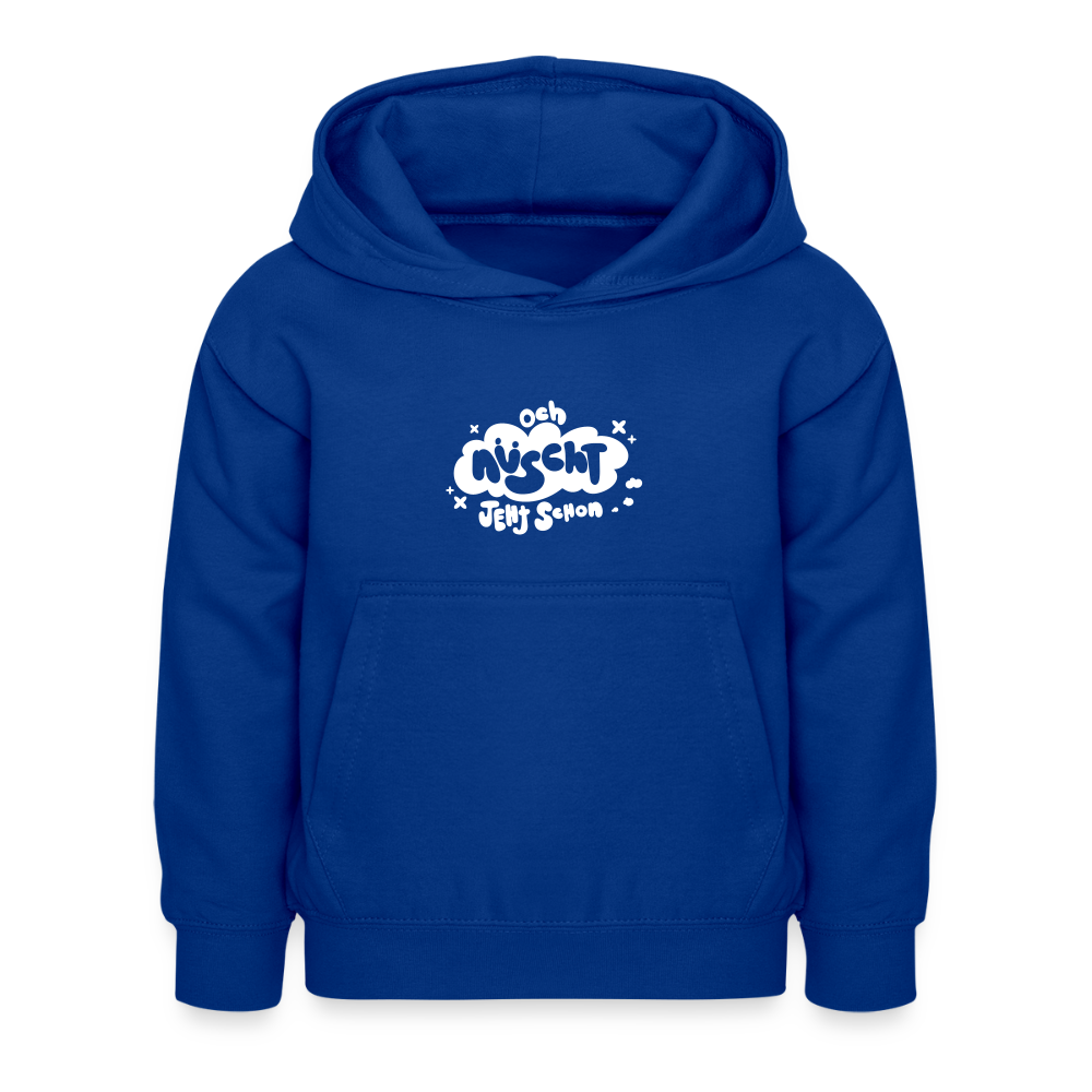 och nüscht jeht schon! - Kinder Hoodie - Royalblau