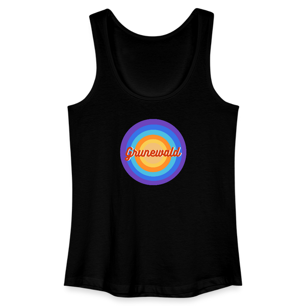 Grunewald Retro - Frauen Bio Tank Top - Schwarz