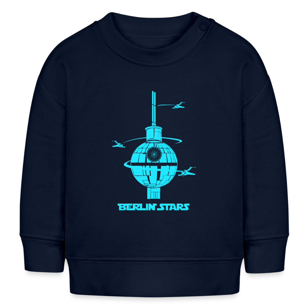 Berlin Stars - Blau - Baby Bio Pullover - Navy