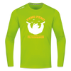 Peng Peng - Männer Sport Langamshirt - Neongrün