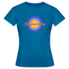 Prenzlauer Berg Retro - Frauen Premium T-Shirt - Antikblaues Saphir meliert