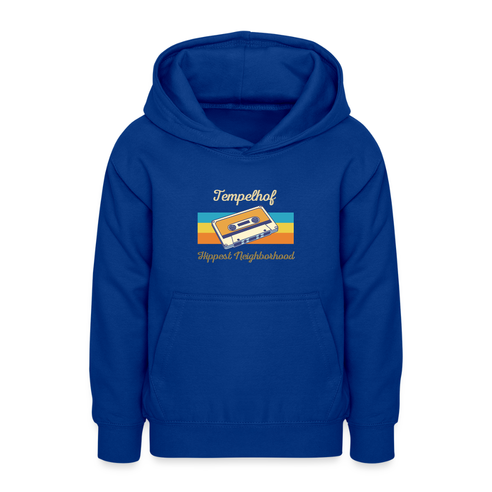 Tempelhof Hippest Neighborhood - Teenager Hoodie - Royalblau