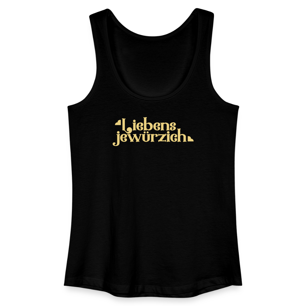 Liebensjewürzich - Frauen Bio Tank Top - Schwarz