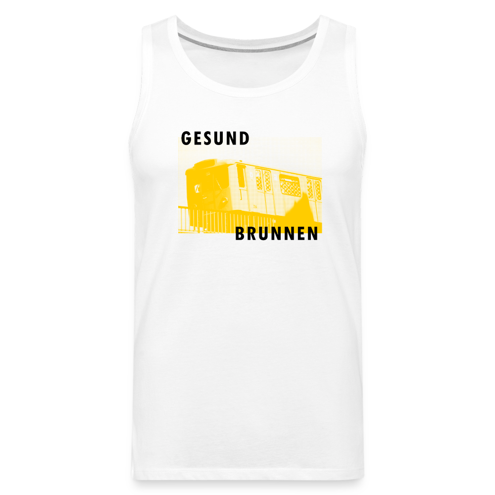 Gesundbrunnen Metro - Männer Premium Tank Top - Weiß