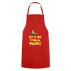 Schnurz Piepe mit Piep - Kochschürze - Rot