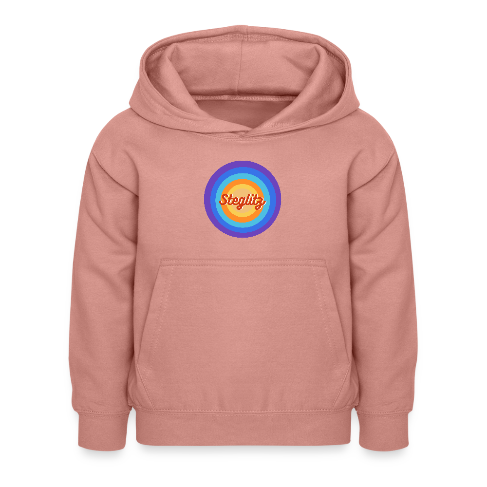 Steglitz Retro - Kinder Hoodie - Altrosa