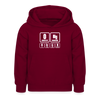 OMG Berlin - Kinder Hoodie - Bordeaux