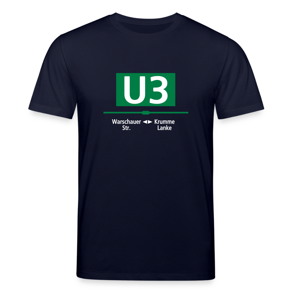 U3 - Unisex Bio T-Shirt - Navy