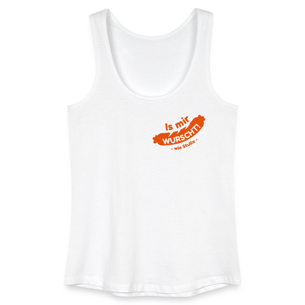 Is mir Wurscht - Frauen Bio Tank Top - Weiß
