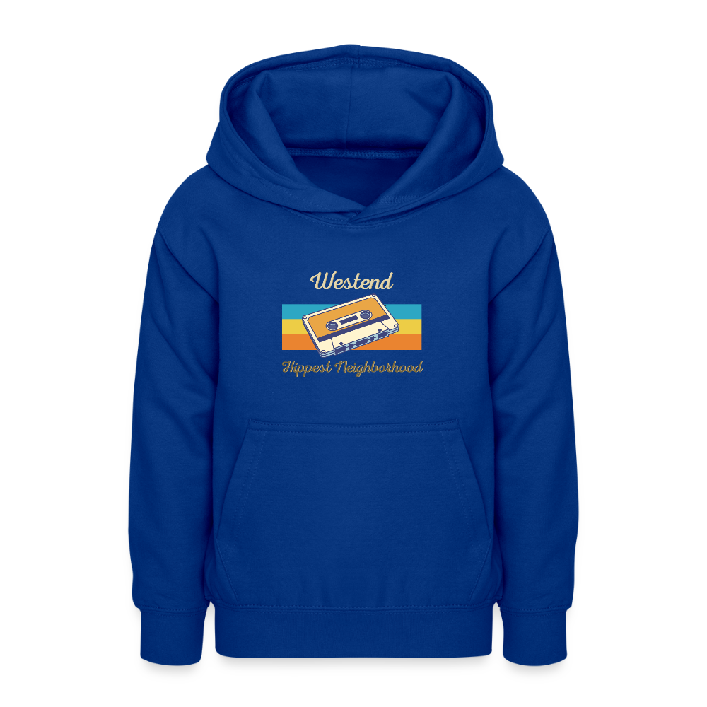 Westend Hippest Neighborhood - Teenager Hoodie - Royalblau