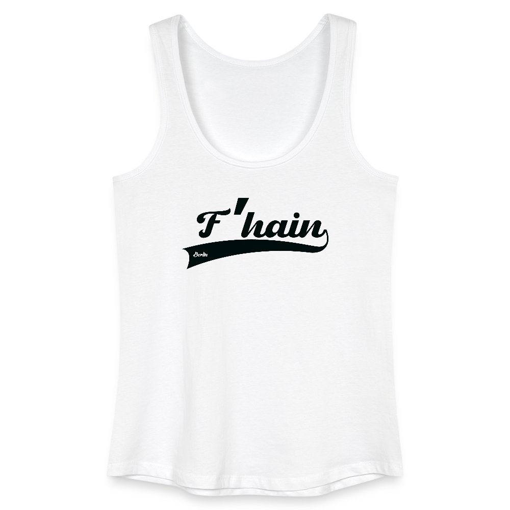 F'hain - Frauen Bio Tank Top - Weiß
