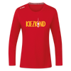 Kiezkind - Frauen Sport Langarmshirt - Rot