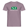 S2 - Männer Premium T-Shirt - Lilagrau
