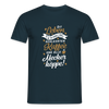 Dit Leben is zu kurz für schlechten Kaffee und olle Meckerköppe! - Männer Premium T-Shirt - Navy