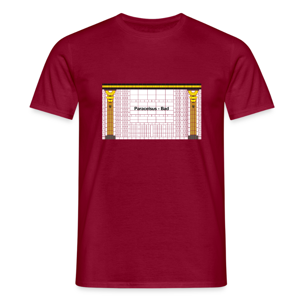 Paracelsus-bad - Männer Premium T-Shirt - Ziegelrot
