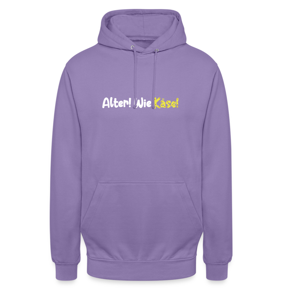 Alter! Wie Käse! - Unisex Hoodie - Lavendel