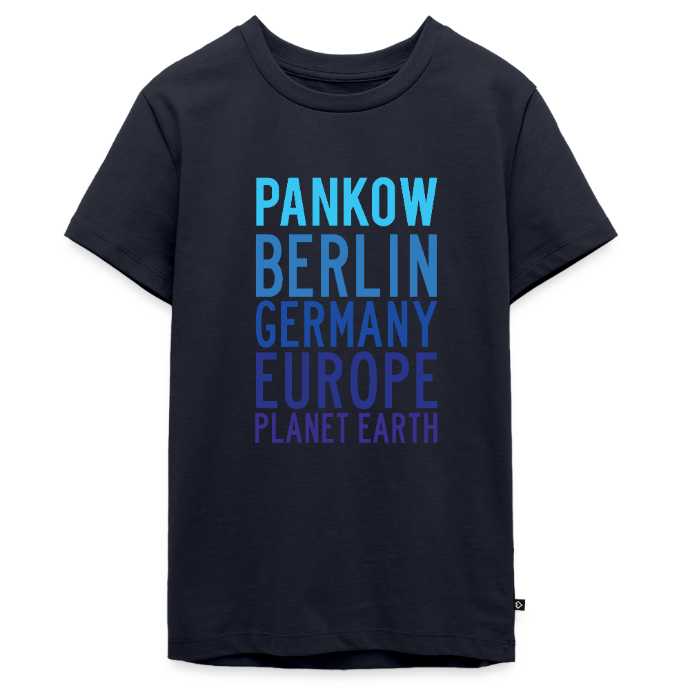 Pankow Planet Earth - Teenager Premium T-Shirt - Navy
