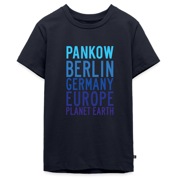 Pankow Planet Earth - Teenager Premium T-Shirt - Navy