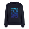 Lichtenberg Planet Earth - Frauen Premium Pullover - Navy