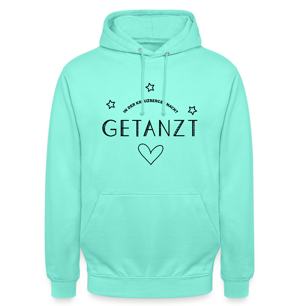 Getanzt in der Kreuzberger Nacht - Unisex Hoodie - Mint