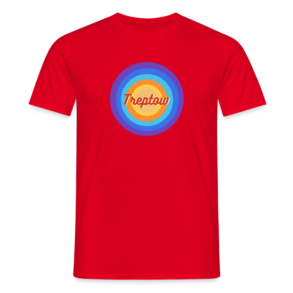 Treptow Retro - Männer Premium T-Shirt - Rot