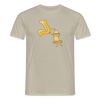 Nakedei - Männer Premium T-Shirt - Sandbeige