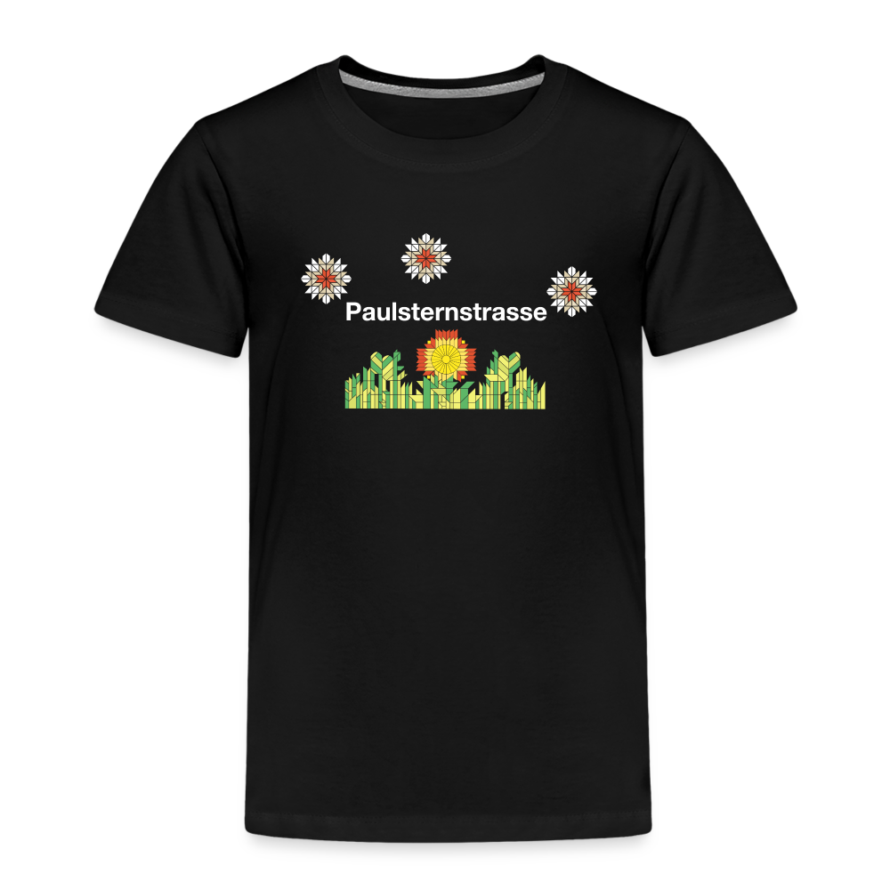 Paulsternstrasse - Kinder Premium T-Shirt - Schwarz