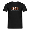 S41 - Männer Premium T-Shirt - Schwarz