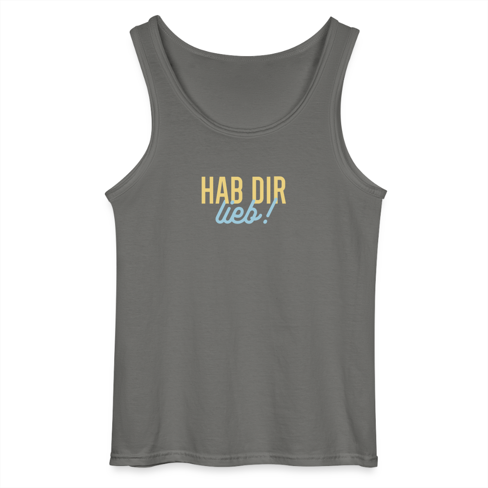 Hab Dir Lieb! - Männer Tank Top - Anthrazit