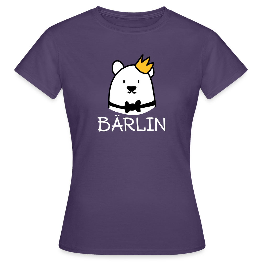 Bärlin - Frauen Premium T-Shirt - Dunkellila